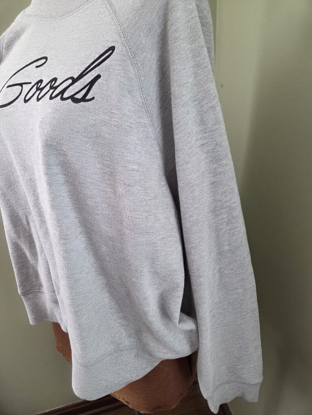 Dry Goods Womens Small Gray Logo Sweatshirt - Picture 5 of 10